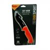 Image 1 : Smith's Edge Sport 3.3" Fixed Blade Knife with Gut Hook and Polyester Belt Sheath, New