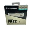 Image 1 : Leatherman Free T4 Stainless Steel Multipurpose Tool, New