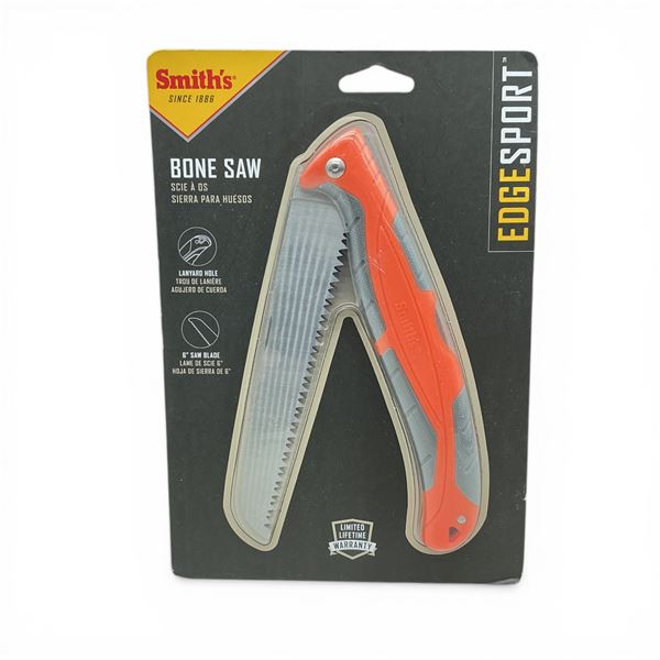 Smith's Edge Sport 6" Folding Blade Bone Saw, New