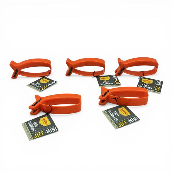 Smith's Jiff-Mini Knife Sharpener X 5 Qty, New