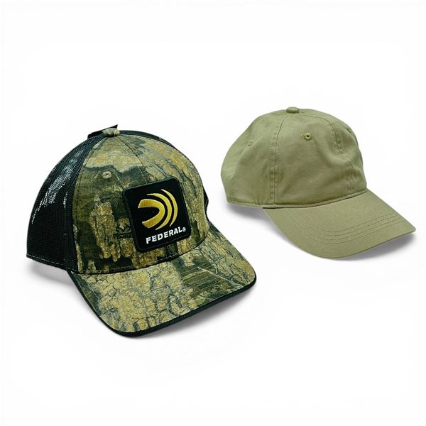 Federal Real Tree Camo Mesh Back Hat, New and Outdoor Cao Khaki Hat, New