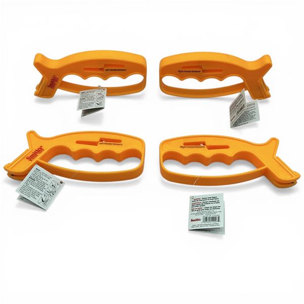 Smith's Knife and Scissors Sharpener X 4 Qty, New