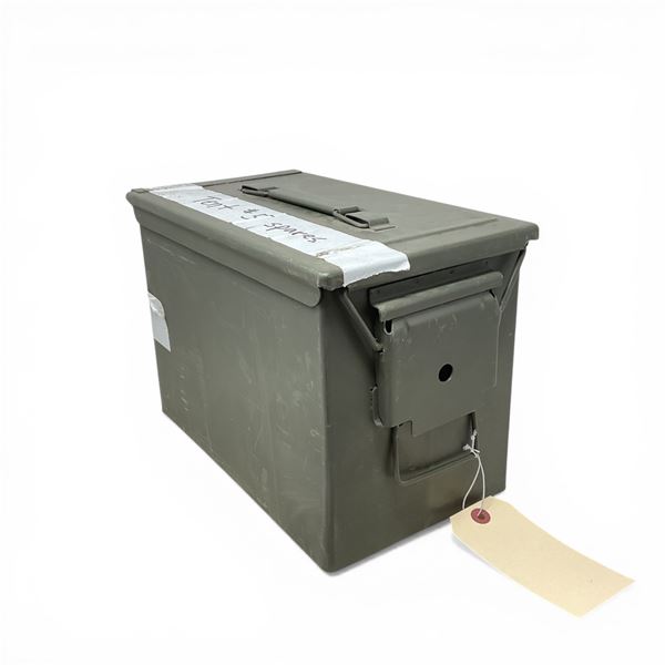 Metal Ammo Can, 12.5" x 7.25" x 8.5"