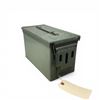 Image 1 : Metal Ammo Can, 6" x 11.75" x 7"