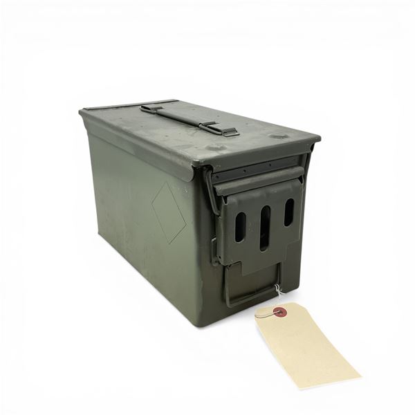 Metal Ammo Can, 6" x 11.75" x 7"