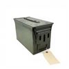 Image 1 : Metal Ammo Can, 6" x 11.75" x 7"