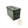 Image 1 : Metal Ammo Can, 6" x 11.75" x 7"