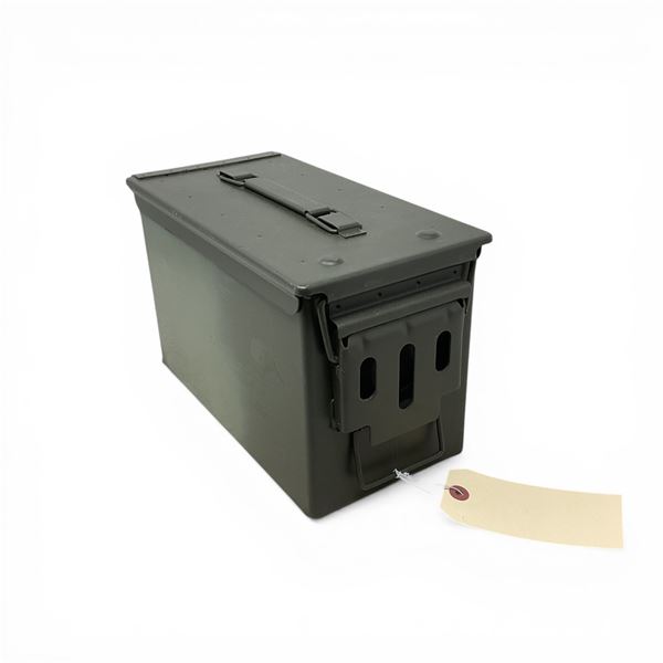 Metal Ammo Can, 6" x 11.75" x 7"