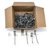 Image 1 : Assorted Metal Shelf Hooks