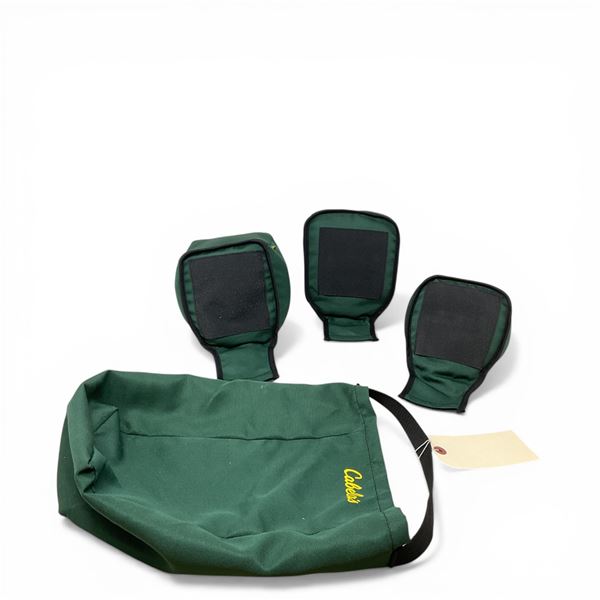 Cabela's Filled Shooting Rests, 3 Piece Set with Bag