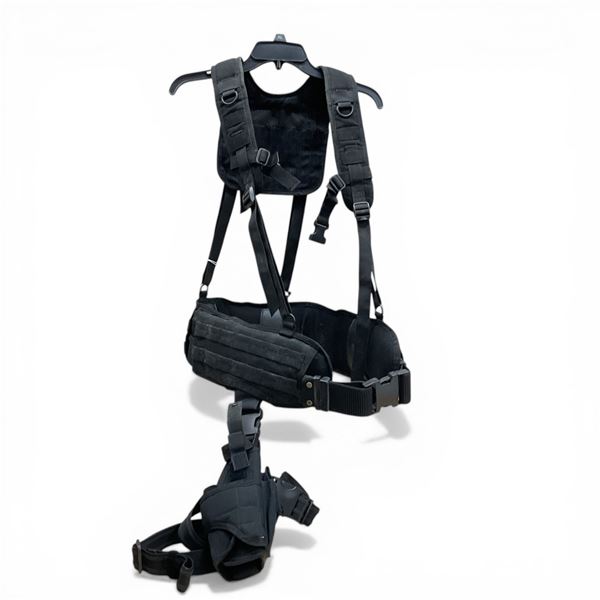 Molle Chest Rig, Size: Medium Belt with Holster