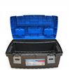 Image 2 : Mastercraft Plastic Tool Box, 22" x 12.25" x 11.25"