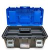 Image 2 : Mastercraft Plastic Tool Box, 18.8" x 10" x 9.8"