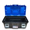 Image 3 : Mastercraft Plastic Tool Box, 18.8" x 10" x 9.8"