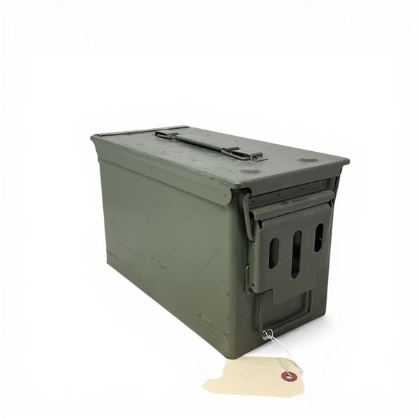 Metal Ammo Can, 6" x 11.75" x 7"