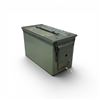 Image 1 : Metal Ammo Can, 6" x 11.75" x 7"
