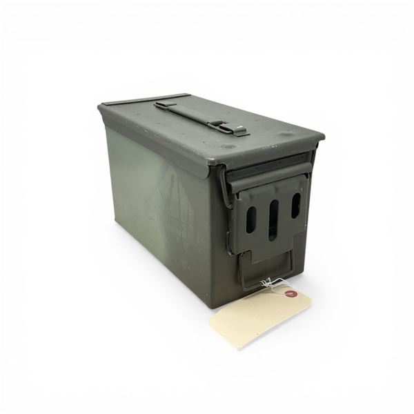 Metal Ammo Can, 6" x 11.75" x 7"