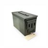 Image 1 : Metal Ammo Can, 6" x 11.75" x 7"
