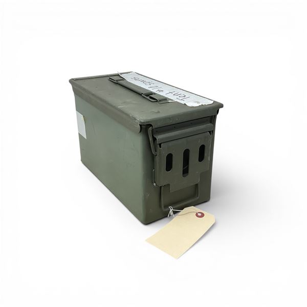 Metal Ammo Can, 6" x 11.75" x 7"