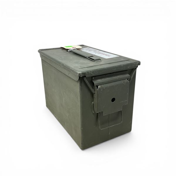 Metal Ammo Can, 12.5" x 7.25" x 8.5"