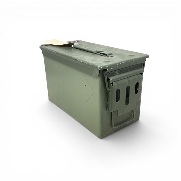 Metal Ammo Can, 6" x 11.75" x 7"