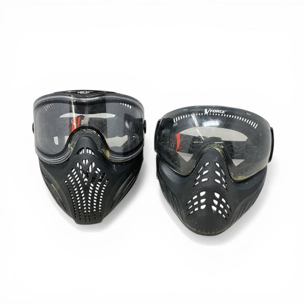 V-Force Paint Ball Mask and Helix Paint Ball Mask