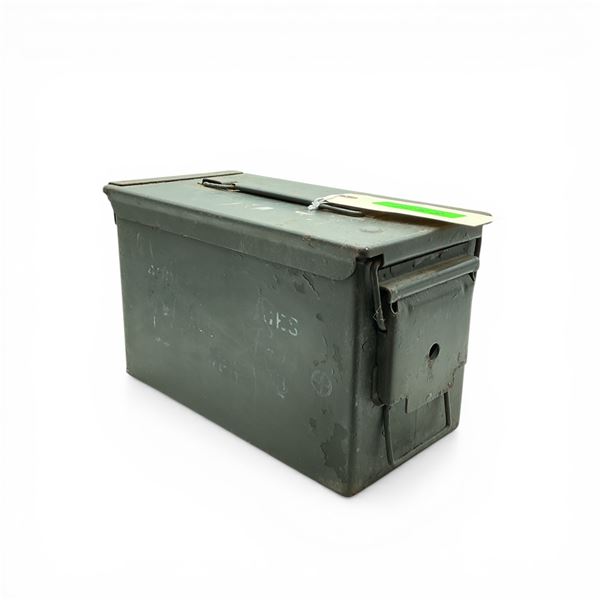 Metal Ammo Can, 11.75" x 6" x 7"