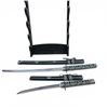 Image 2 : Three Piece Samurai Sword Set with Sheaths: 10", 18" and 25.5"