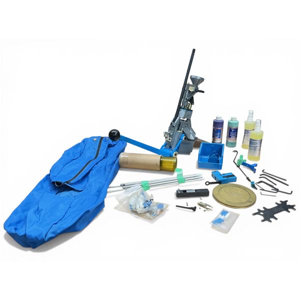 Dillon Precision "The Square Deal "B"" Reloading Press with Extra Parts and Accessories