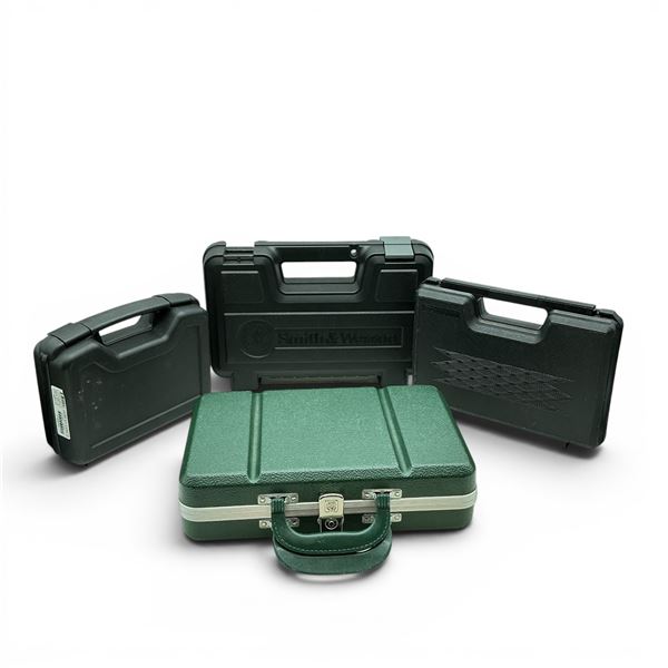 Assorted Handgun Cases with Foam X 4 Qty - See Description for Details