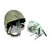 Image 1 : Canadian Military Helmet with White Camo Cover and Gloves