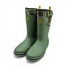 Image 1 : Lacrosse Alpha 12" Deck Boots, Lichen Green/ Camo, Size: Men's 10