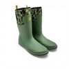Image 2 : Lacrosse Alpha 12" Deck Boots, Lichen Green/ Camo, Size: Men's 10
