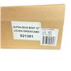 Image 5 : Lacrosse Alpha 12" Deck Boots, Lichen Green/ Camo, Size: Men's 10