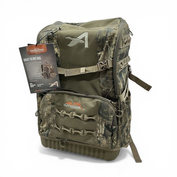 Alps Outdoorz Vault Blind Bag, 21" x 14" x 10", Real Tree Timber Camo, New