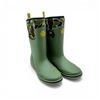 Image 1 : Lacrosse Alpha 12" Deck Boots, Lichen Green/ Camo, Size: Women's 7