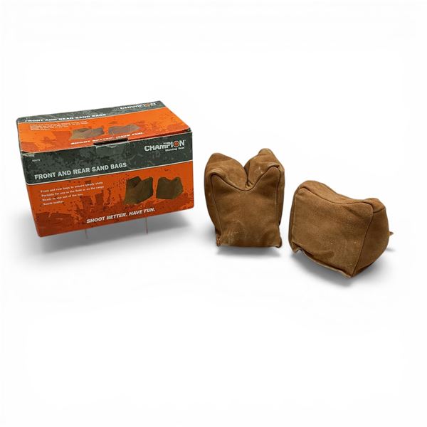 Champion Front and Rear Filled Sandbag Rests