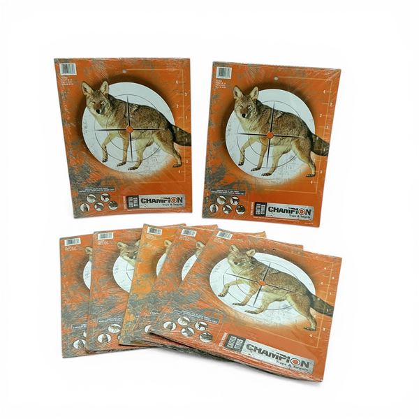 Champion Critter Series 11" x 14" Targets, 10 Pack Variety X 7 Qty, New