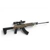 Image 1 : M+M Industries M10X Semi Auto Rifle 7.62X39 18.5" Barrel FDE With Bushnell 1-4 Scope, Prohibited