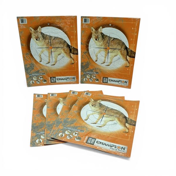 Champion Critter Series 11" x 14" Targets, 10 Pack Variety X 6 Qty, New