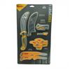 Image 1 : Smith's Edge Sport Hunting Combo: Large and Small Skinning Knives, Gut Hooks and Sharpener, New