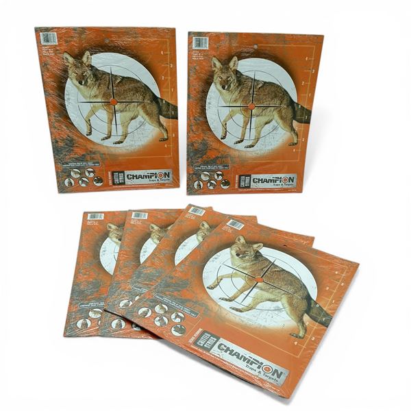 Champion Critter Series 11" x 14" Targets, 10 Pack Variety X 6 Qty, New