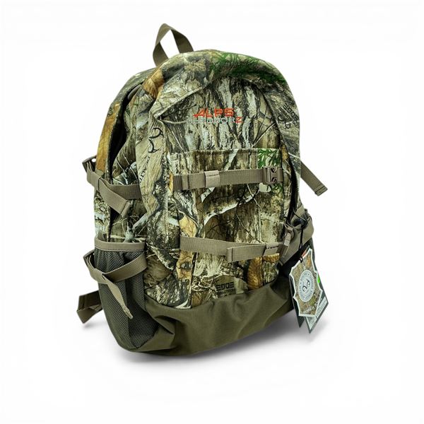 Alps Outdoorz Crossbuck 34 Liter Backpack, Real Tree Edge Camo, New