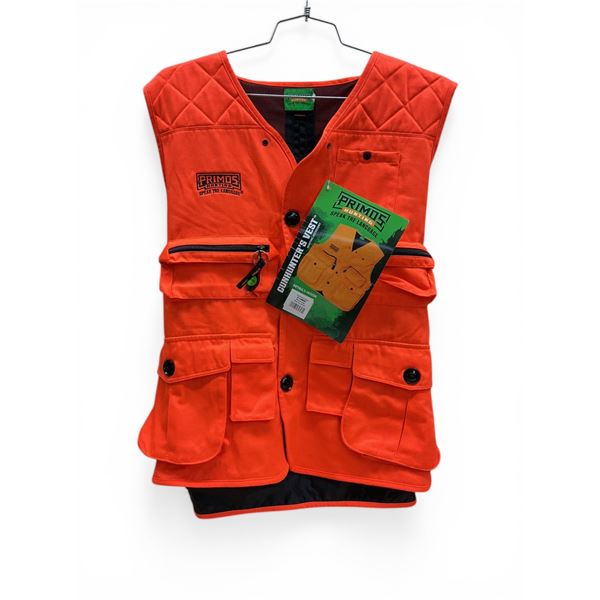 Primos Gunhunter's Vest, Blaze Orange, Size: Extra-Large, New