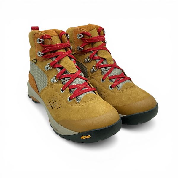 Danner Inquire Mid 5" Boot, Bone Brown/ Rhode Red Color, Size: Women's 7