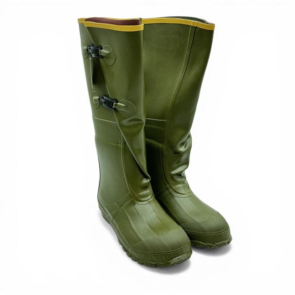 Lacrosse Insulated 2-Buckle 18" Boot, OD Green Color, Size: Men's 8