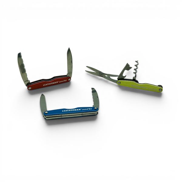 Leatherman Juice B2 2.25" Multi-Blade Knife X 2 Qty and Leatherman Juice CS3 Multi-Tool