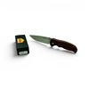 Image 1 : Smith's Adaha Mini 2.75" Folding Blade Knife with Wooden Handle and Pocket Clip, New