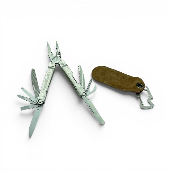 Leatherman Rebar Multi-Tool with Leatherman Carabiner Clip Pouch