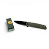 Image 1 : Smith's Infima Gentlemen's Knife, 3" Folding Blade Knife with Pocket Clip, New